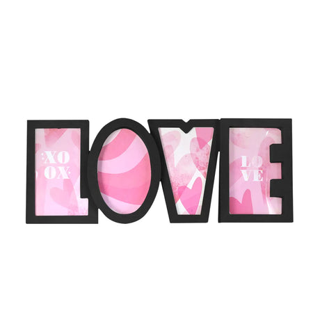 Portarretrato Love, Color Negro