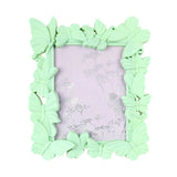 Portarretrato, Diseño Mariposas, Color Verde