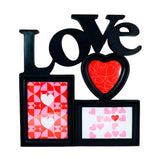 Portarretrato, DiseÃ±o Love, Color Negro