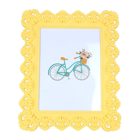 Portarretrato, Diseño Textura, Color Amarillo