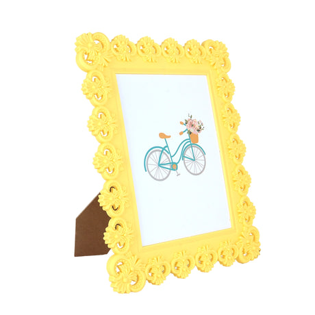 Portarretrato, Diseño Textura, Color Amarillo