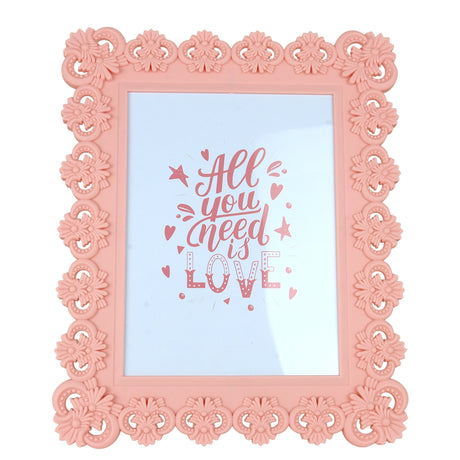 Portarretrato, Diseño Textura, Color Rosa