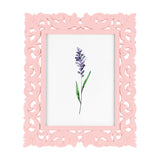 Portarretrato, Diseño Elegante, Color Rosa, 12x17 cm