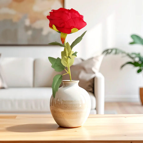 Rosa Artifical, Color Rojo