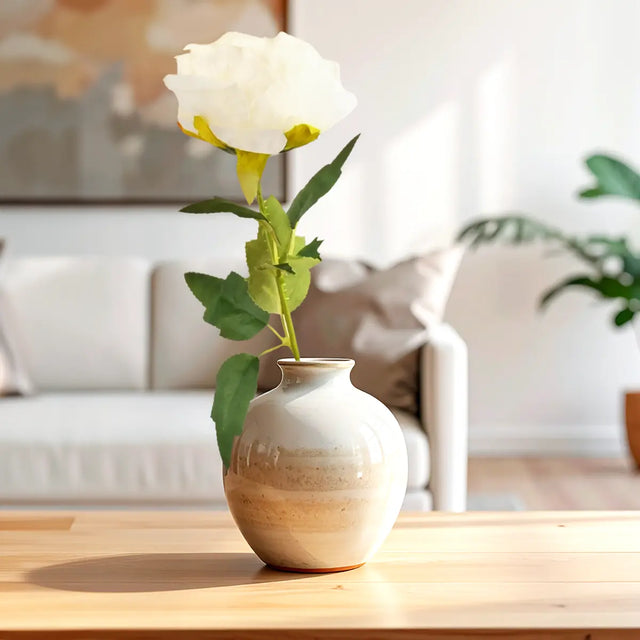 Rosa Artifical, Color Blanco