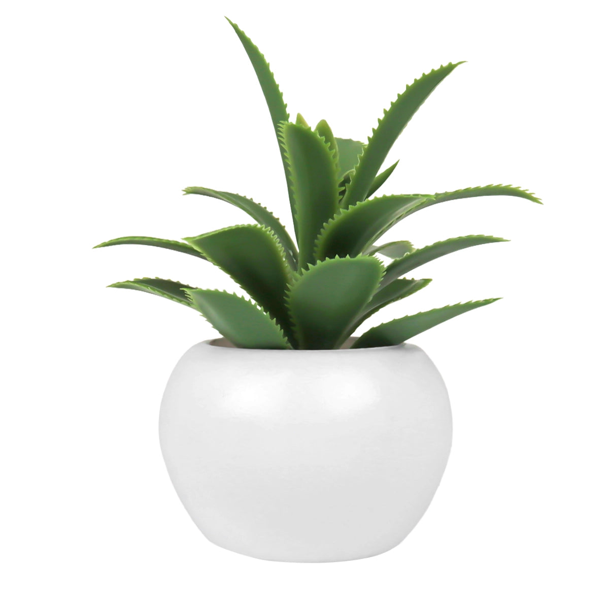Mini Maceta con Planta Artificial