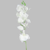 Ramo de Orquídea Artificial, Color Blanco