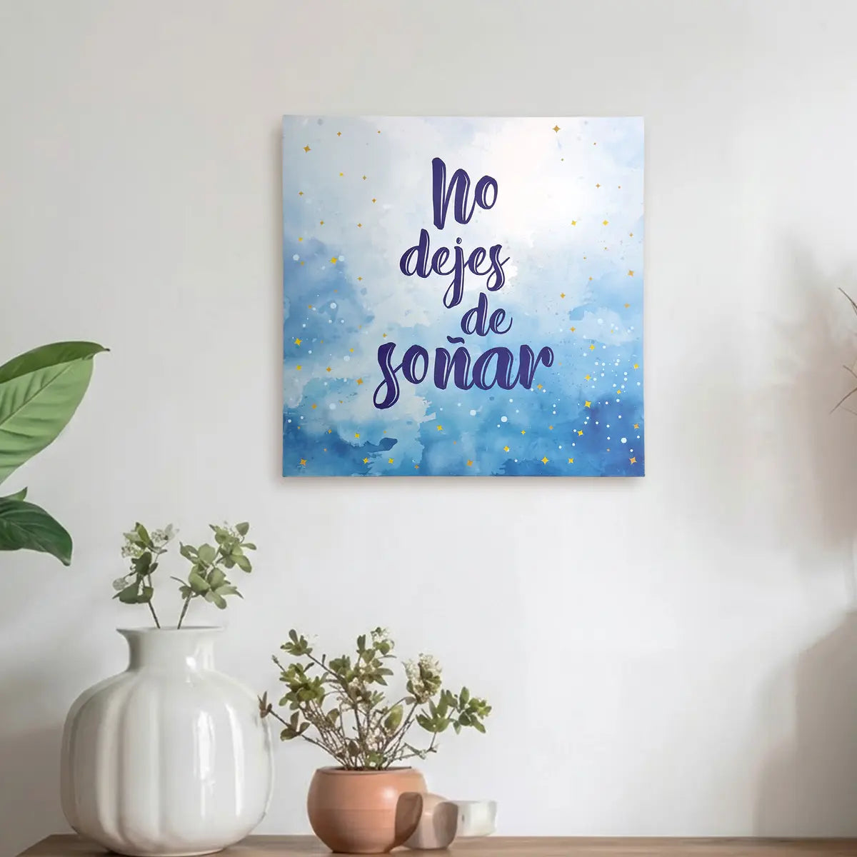No Dejes de Soñar, Canvas Decorativo