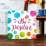 Be Positive, Canvas Decorativo