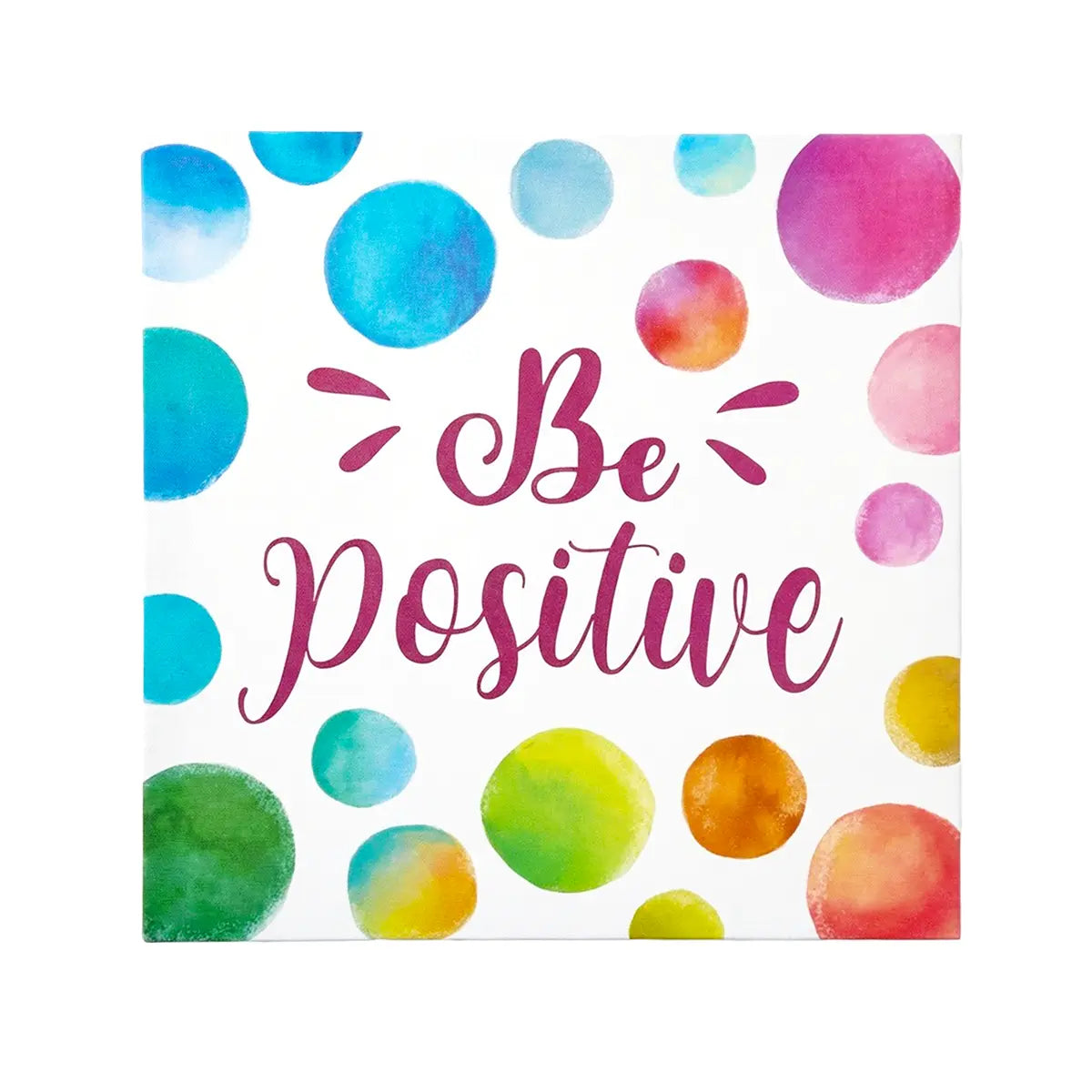Be Positive, Canvas Decorativo