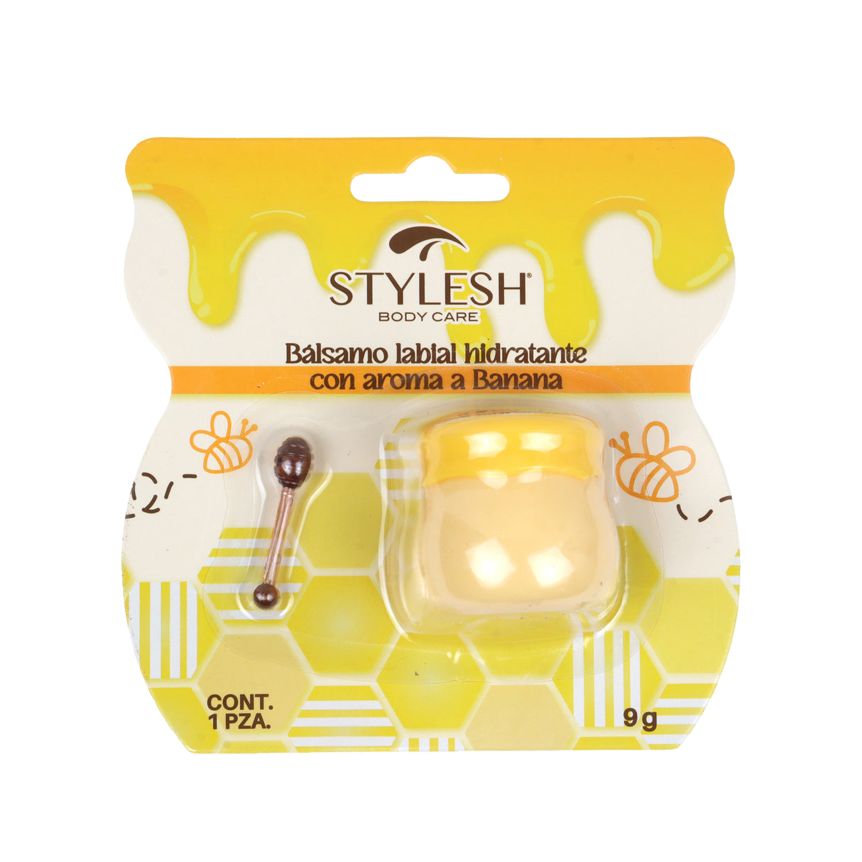 Bálsamo Labial Hidratante, Miel, Stylesh