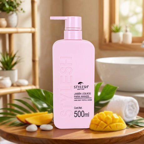 Jabón Líquido para Manos, Tropical Mango, Stylesh, 500 ml