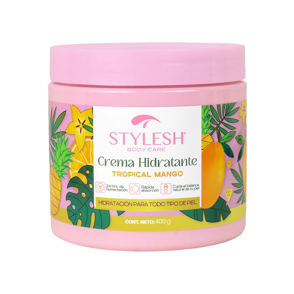 Crema Hidratante, Tropical Mango, 400 gr