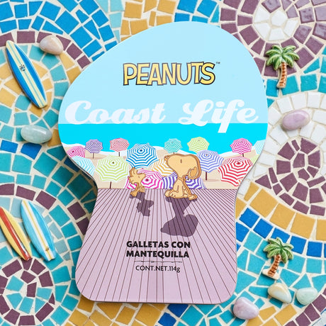 Galletas de Mantequilla, Coast Life, Peanuts, 114 gr