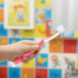 Cepillo Dental Infantil con Coche de Juguete, Cool Dent, Color Rojo