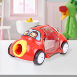 Cepillo Dental Infantil Verde con Coche de Juguete, Cool Dent, Color Rojo