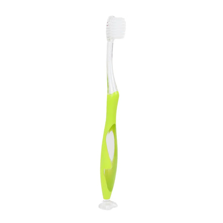 Cepillo Dental Infantil Verde con Coche de Juguete, Cool Dent, Color Rojo