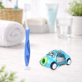 Cepillo Dental Infantil con Coche de Juguete, Cool Dent, Color Azul