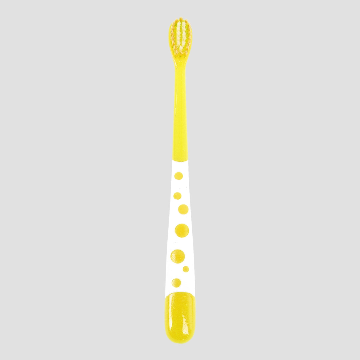 Cepillo de Dientes Infantil con Porta Cepillo, Color Amarillo