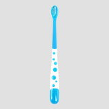 Cepillo de Dientes Infantil con Porta Cepillo, Color Azul