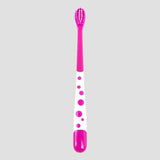 Cepillo de Dientes Infantil con Porta Cepillo, Color Morado