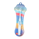 Cepillo de Dientes con Cerdas Suaves, Diseño Huella, Color Azul