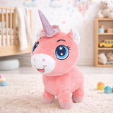 Peluche, Unicornio, Color Rosa