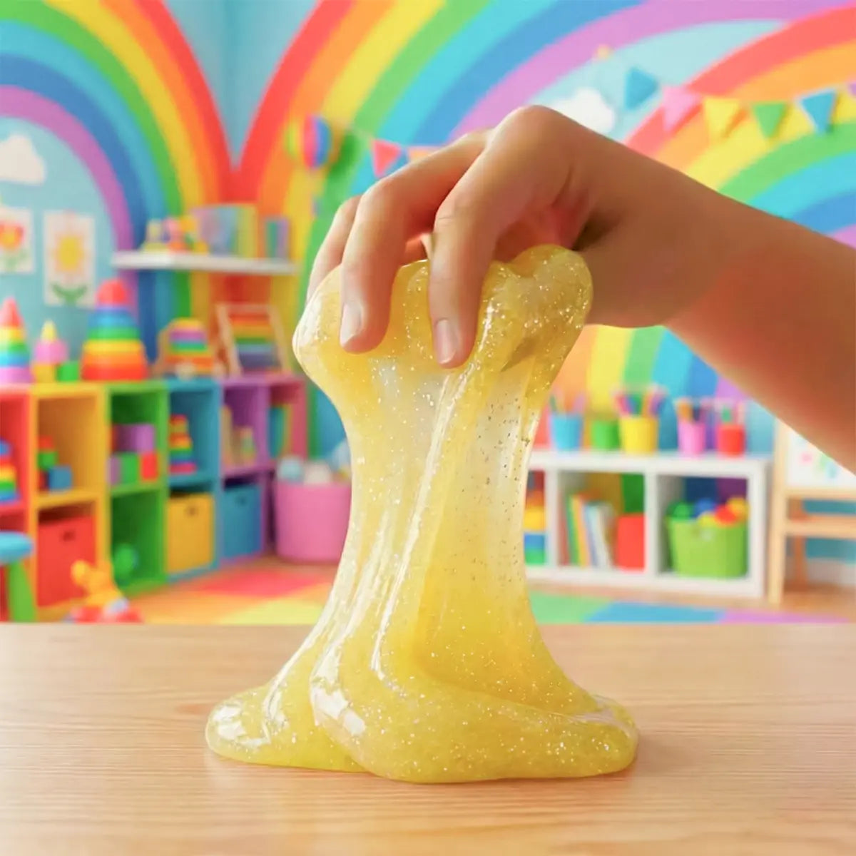 Cara, Slime, Color Amarillo, 300 gr