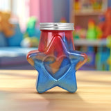 Slime, Estrella, Color Azul y Rojo, 290 gr