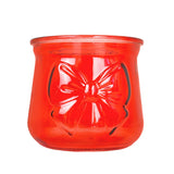 Portavela, Moño, Color Rojo