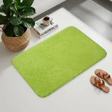 Tapete, Rectangular, Color Verde Limón