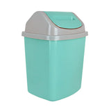 Bote de Basura con Tapa Balancín, Color Aqua