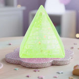 Squishy Antiestrés, Pirámide, Color Verde