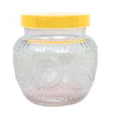 Frasco con Tapa, Color Amarillo, 720 ml