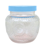 Frasco con Tapa, Color Azul, 720 ml