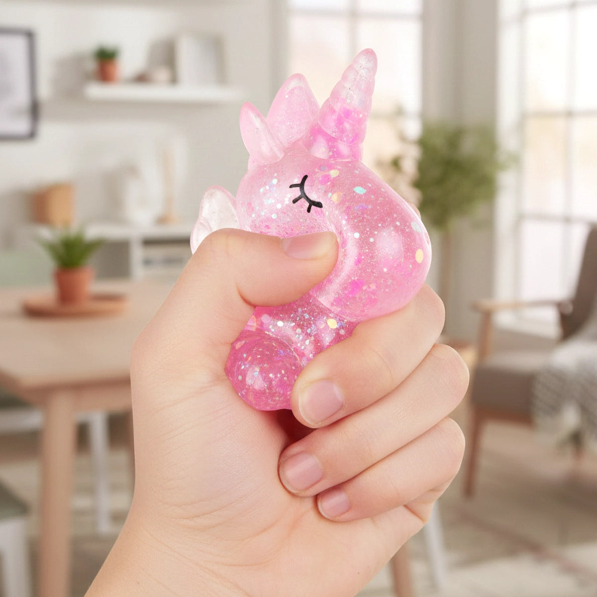 Squishy Unicornio, Color Rosa