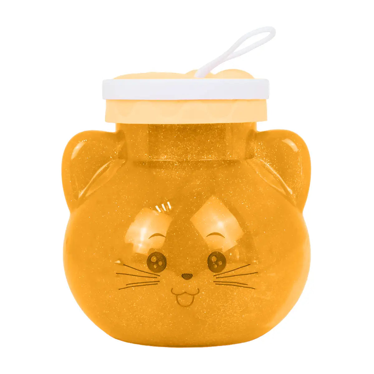 Slime, Gato, Color Naranja, 320 gr
