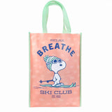Bolsa Ecológica NavideÃ±a, Peanuts, Ski Club