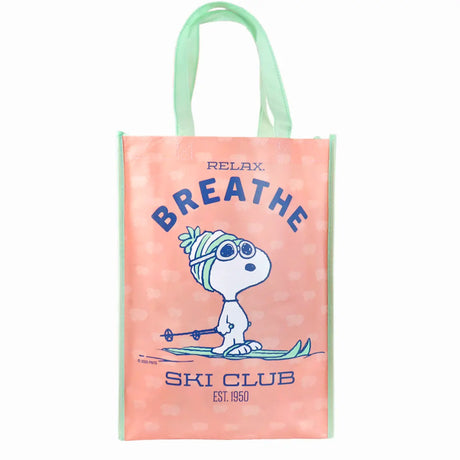 Bolsa Ecológica NavideÃ±a, Peanuts, Ski Club
