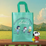 Bolsa Ecológica NavideÃ±a, Peanuts, Color Verde