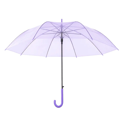 Sombrilla translúcida, Color Morado