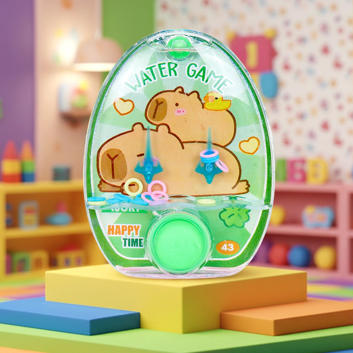 Juego de Agua, Capibara, Color Verde