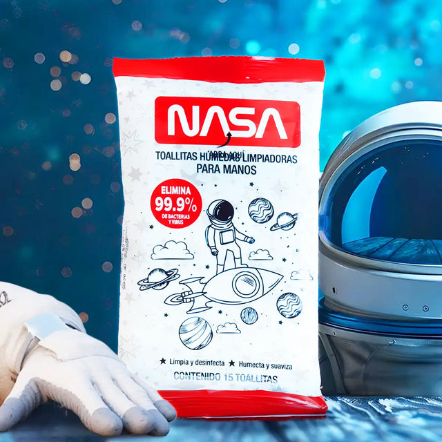 Toallitas Antibacteriales, NASA