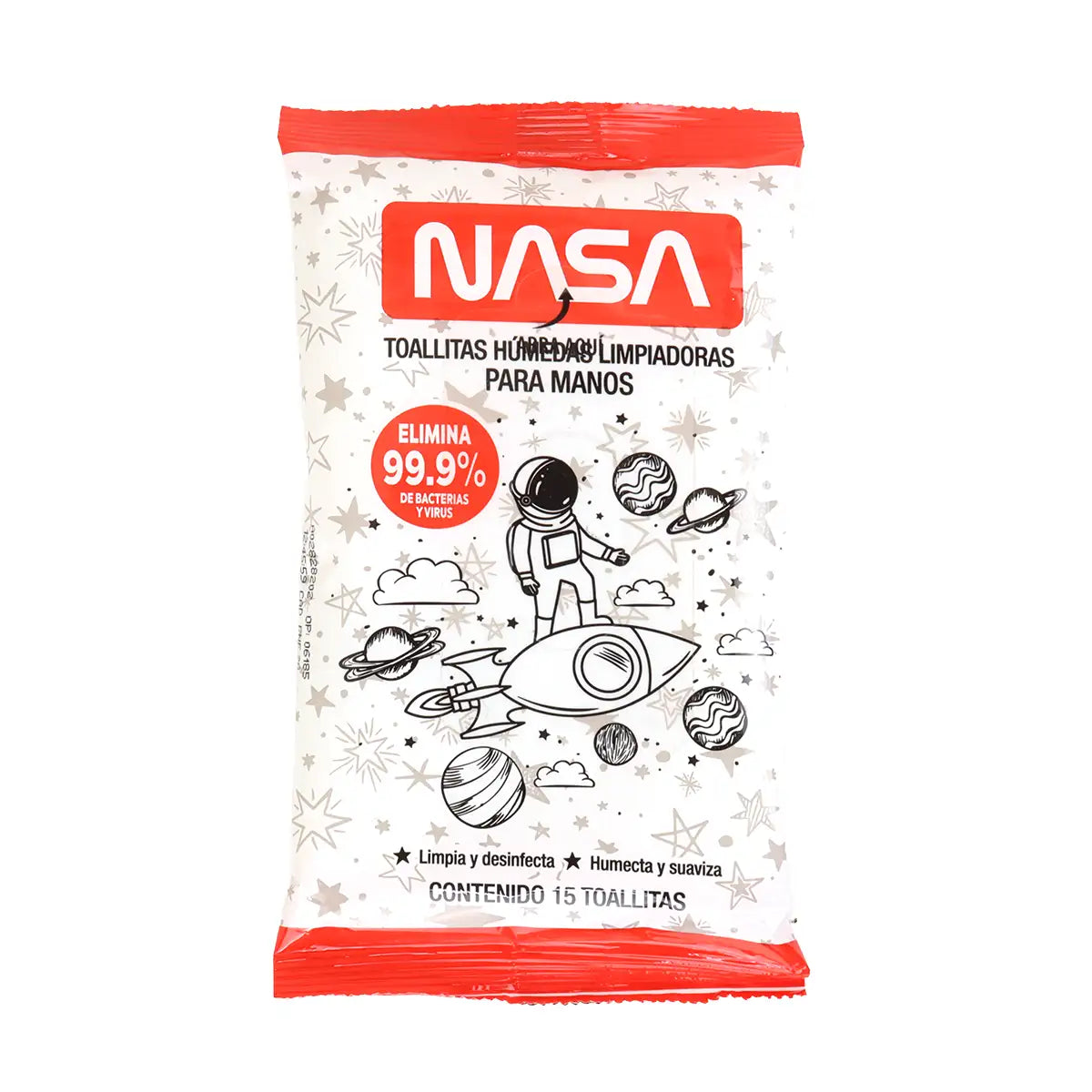 Toallitas Antibacteriales, NASA
