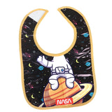 Babero para Bebé, NASA, Color Negro