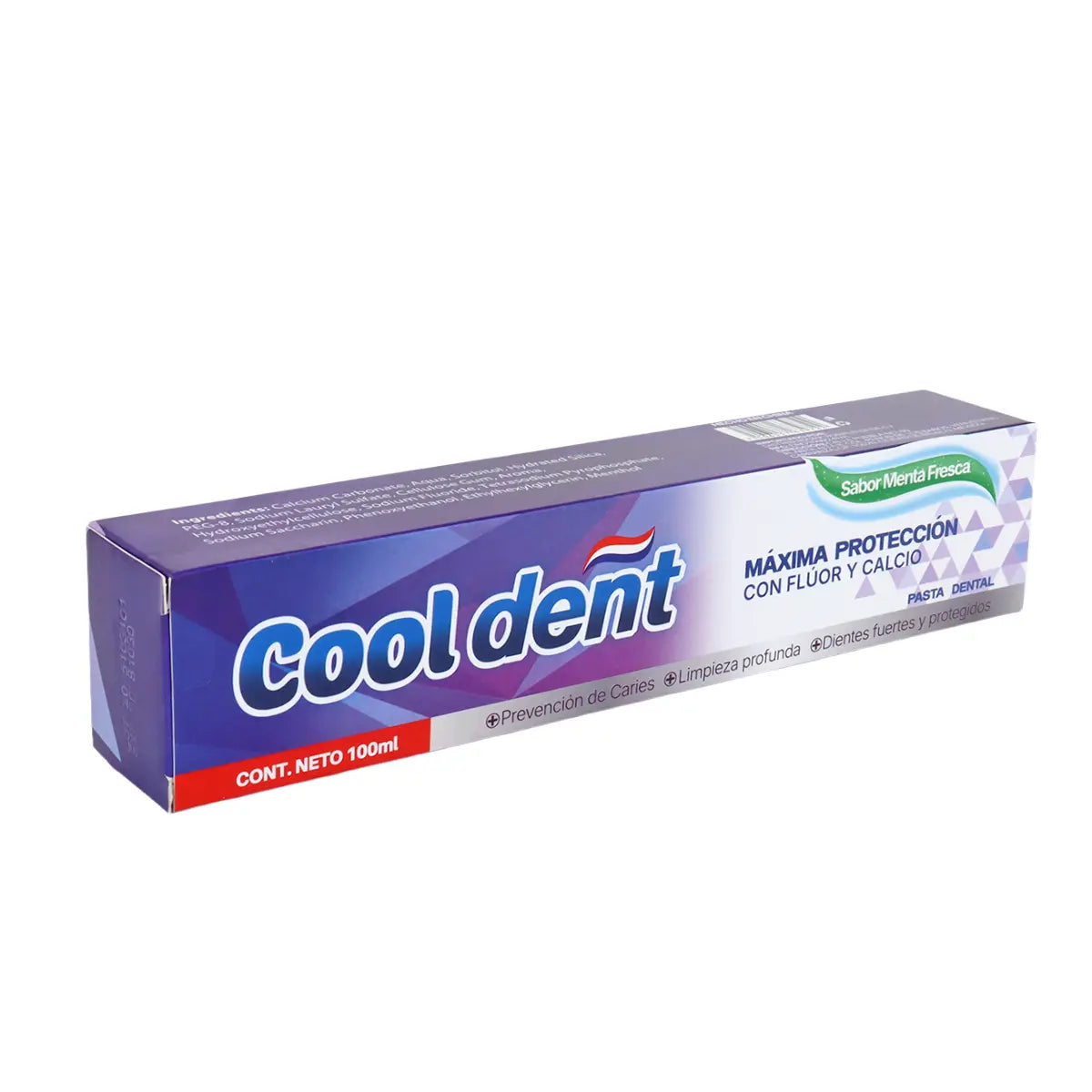 Pasta Dental Sabor Menta, 100 gr