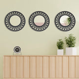 Set de Espejo Decorativo, DiseÃ±o Circular