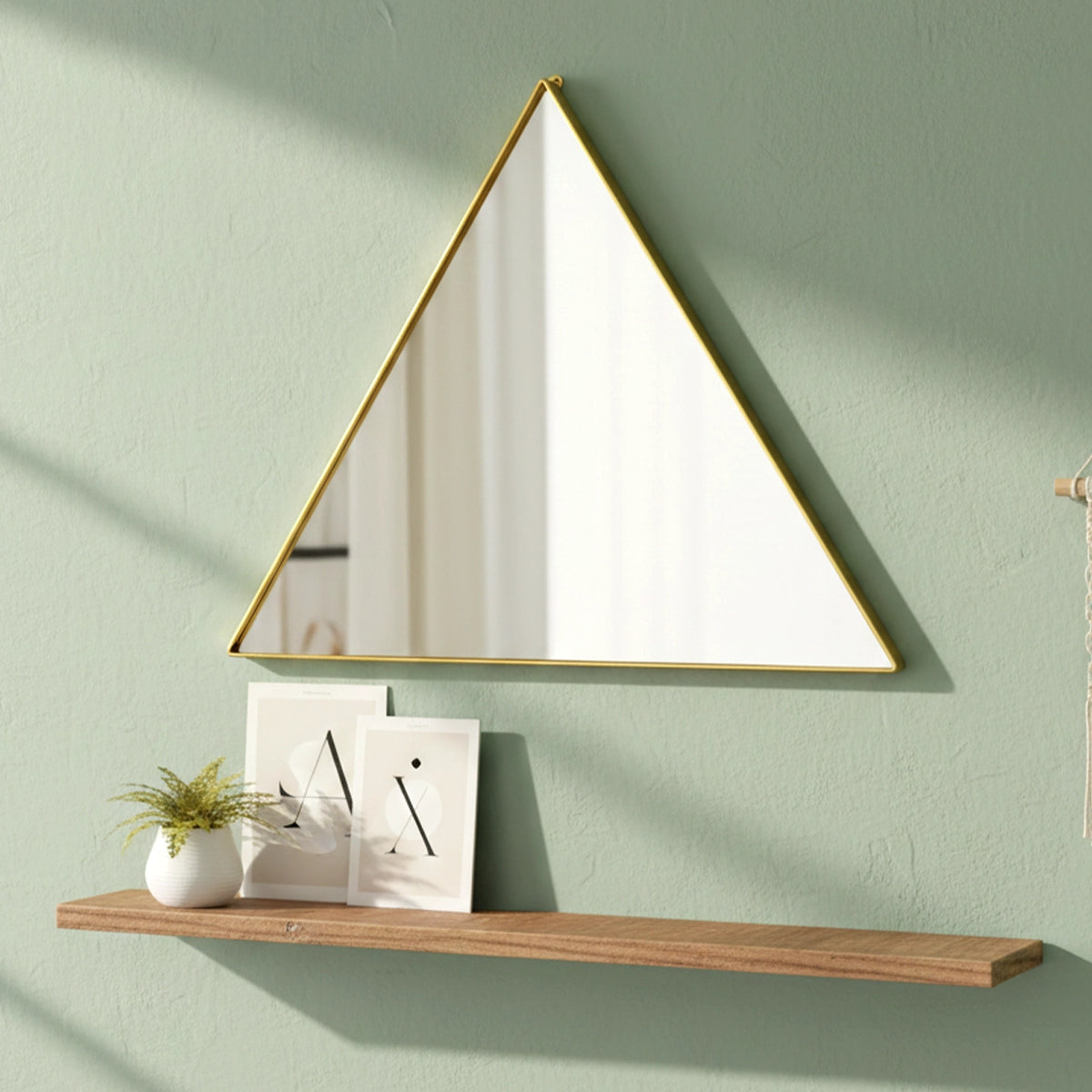 Set de Espejo Decorativo, Forma Triangular