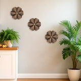 Set de Flores Decorativas, 3 pzas