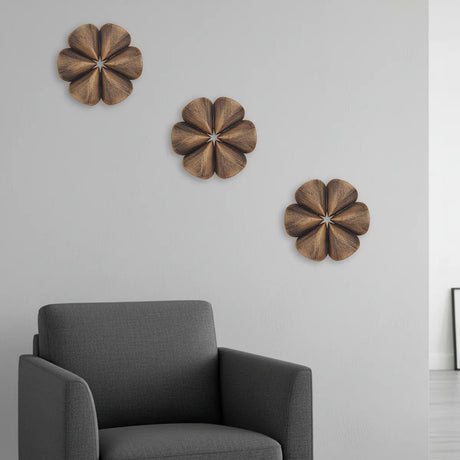 Set de Flores Decorativas, 3 pzas